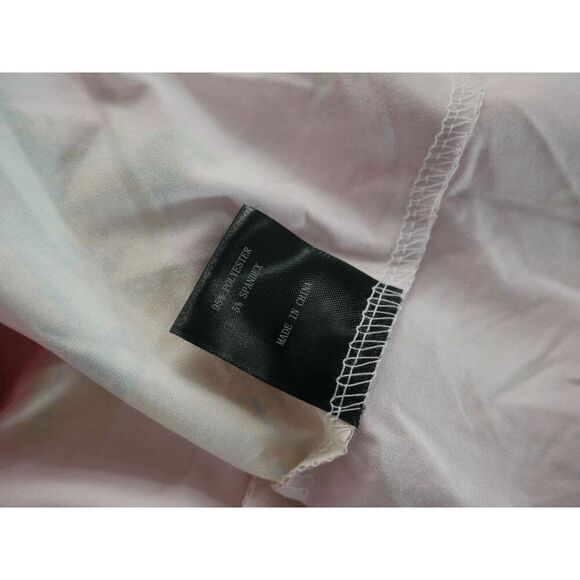 Women's Pink V-neck Sleeveless Blouse M - Picture 7 of 10